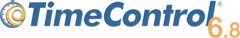 TimeControl Timesheet Version 6.8 Logo